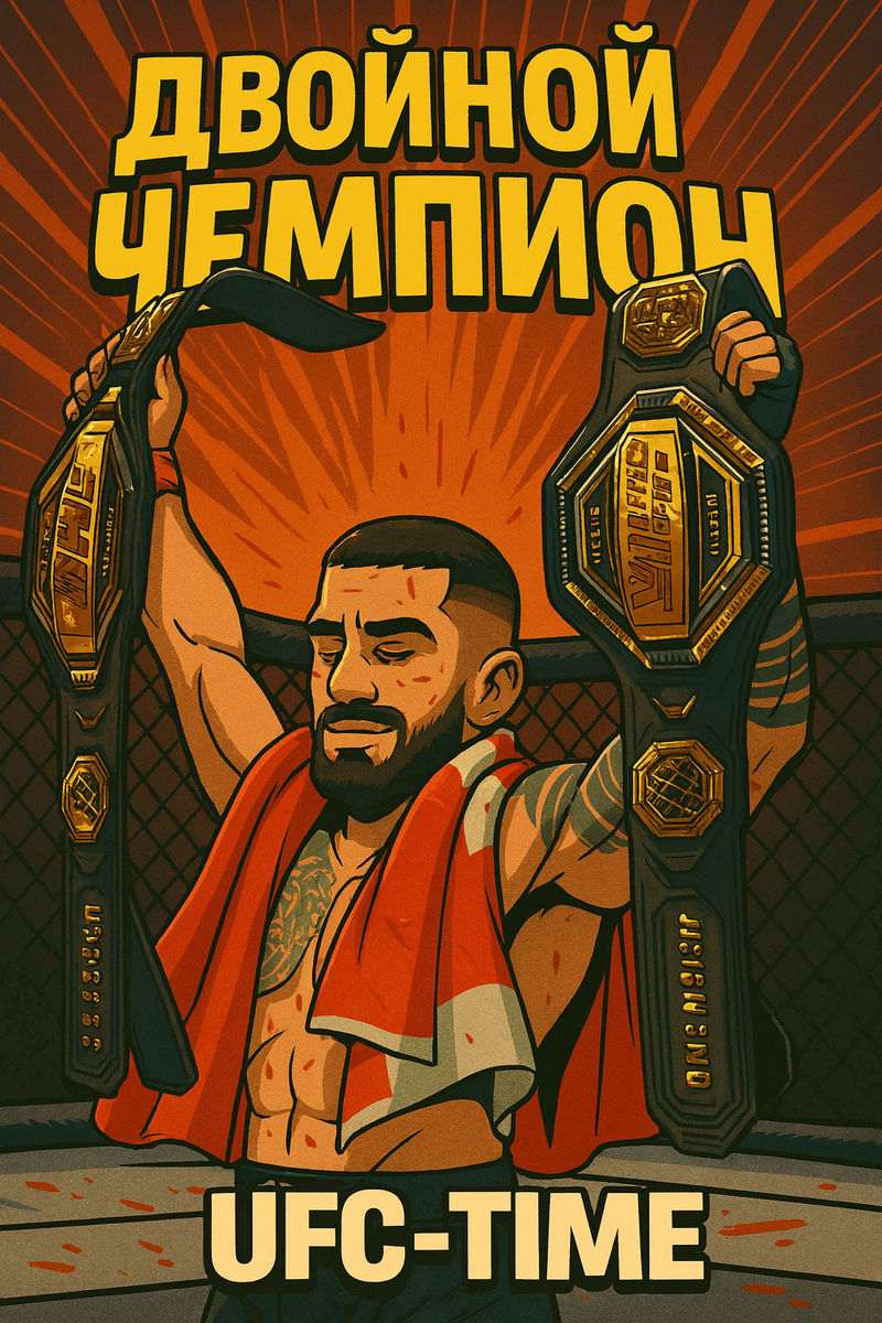 Двойной чемпион UFC -Илия Топурия