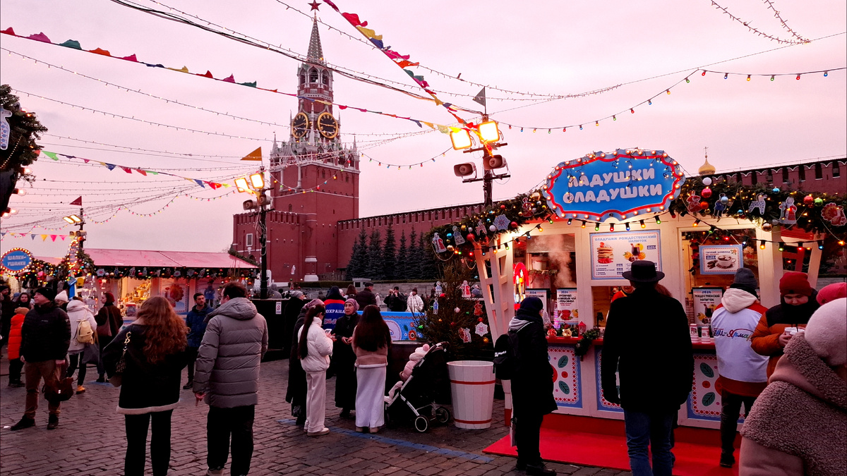 Красная площадь в Москве 