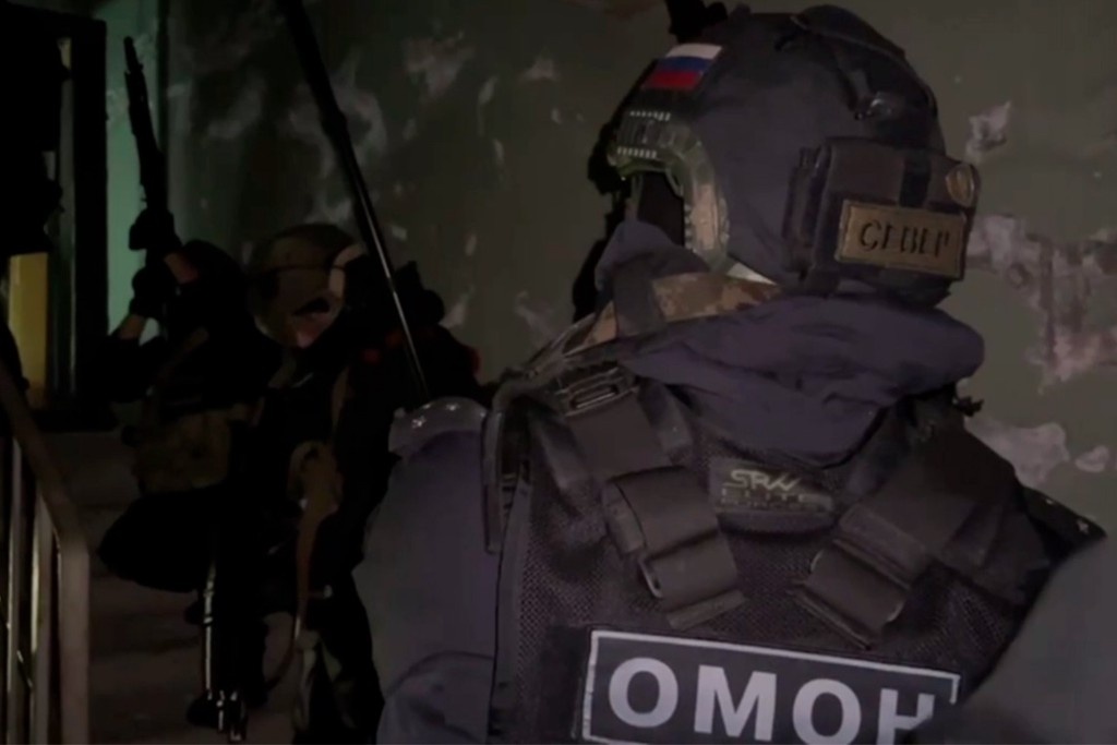    Фото © Telegram / Росгвардия. Северо-Западный округ