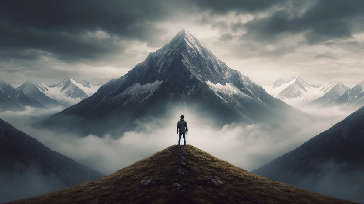 Он готов спорить с хирургом о медицине, с архитектором — о стройке, а с филологом — о языке. Он не гений. Он жертва «горы незнания», которая искажает весь горизонт его понимания. Знакомо?
