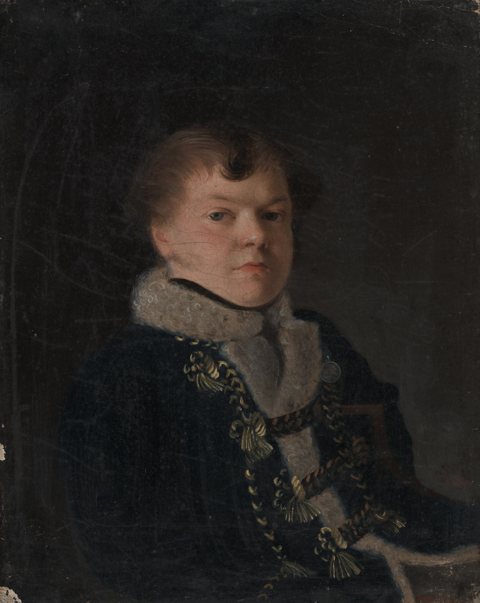 Неизвестный художник. Портрет Михаила Николаевича Муравьёва (1796–1866). 1818. Холст, масло. Музей «Новый Иерусалим»