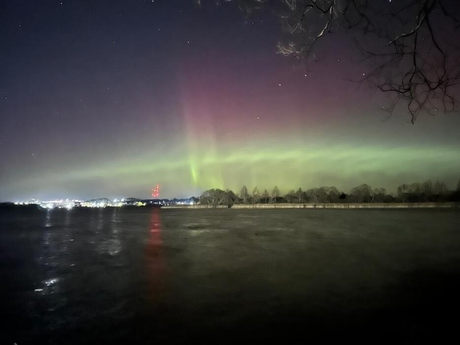 Полярное сияние в Себежском районе
Фото: Олеся Трофимова