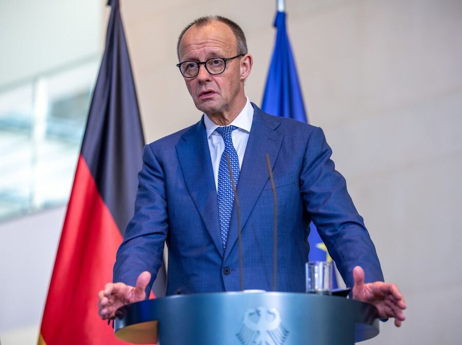    Канцлер Германии Фридрих Мерц / Источник: © Michael Kappeler/dpa/picture-alliance/ТАСС