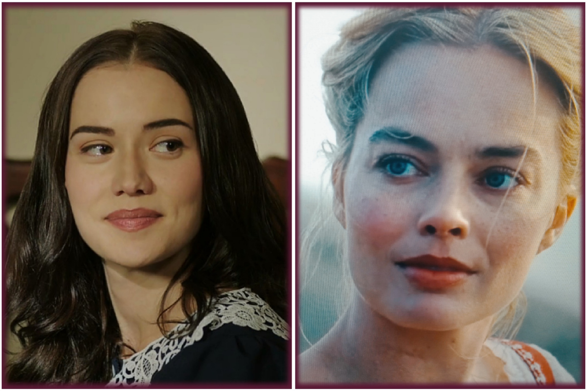 Фахрие Эвджен и Марго Робби. Источник фото: коллаж автора 