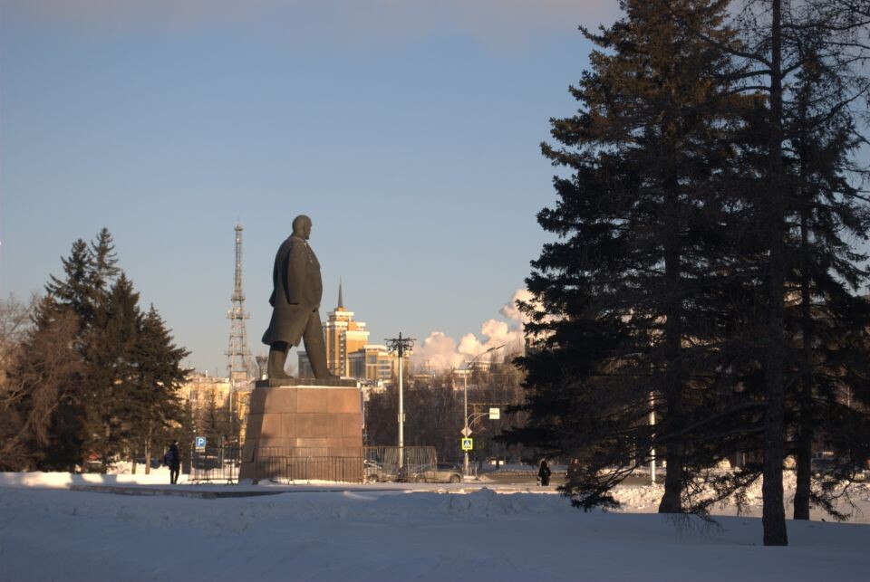    Мороз в Барнауле. Зима. Снег. Источник: Елизавета Жаринова/"Толк"