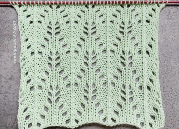 7 узоров спицами для души