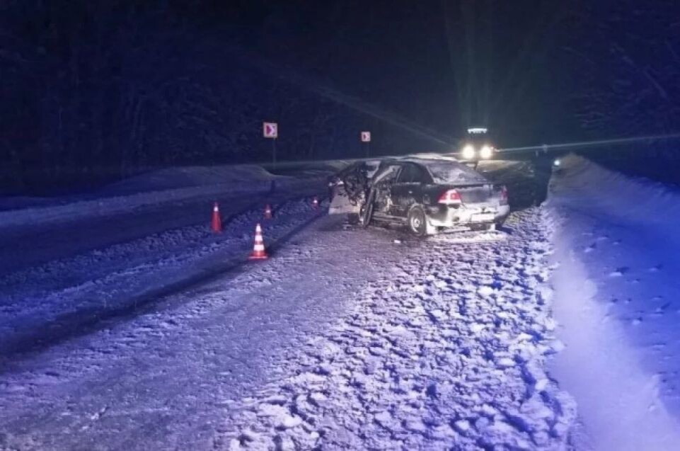    ДТП на Змеиногорской трассе. Источник: "Инцидент Рубцовск"