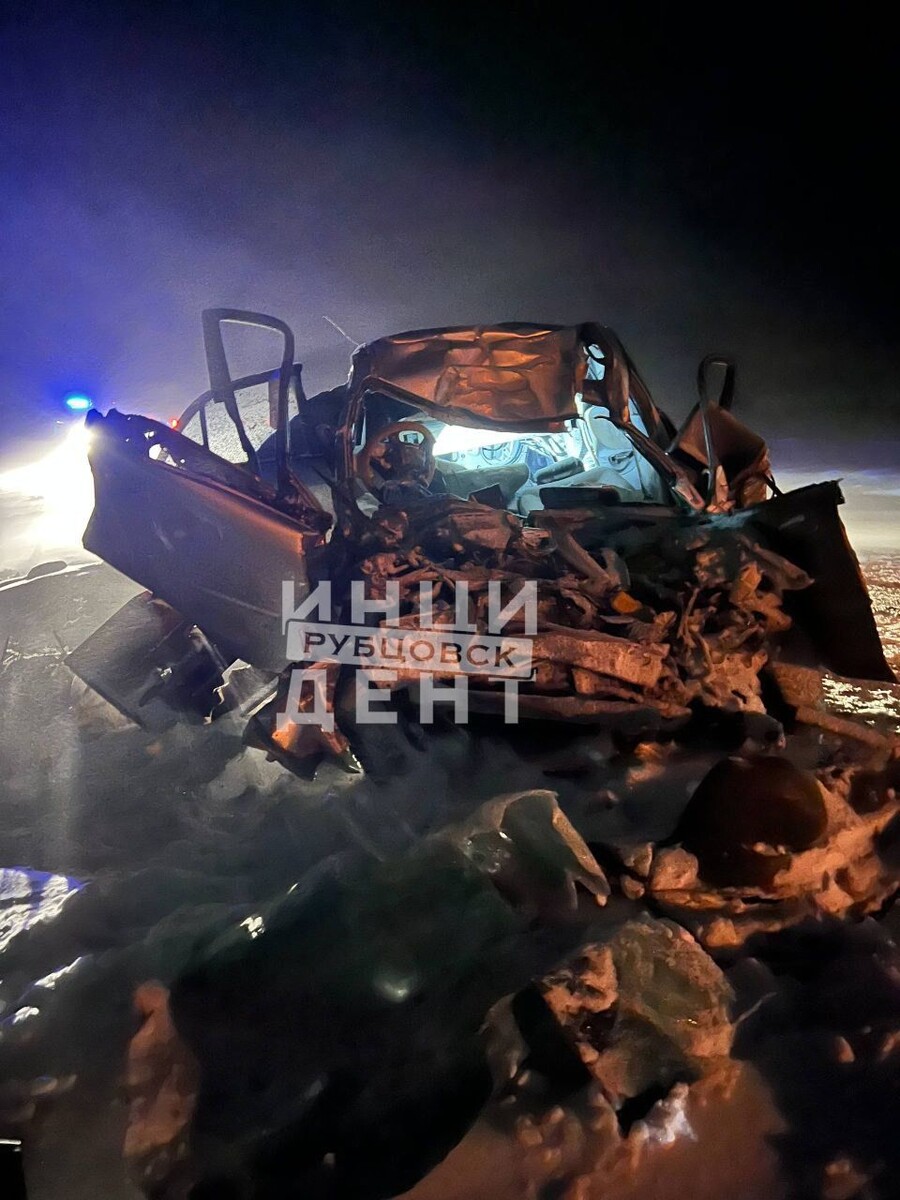    ДТП на Змеиногорской трассе. Источник: "Инцидент Рубцовск"