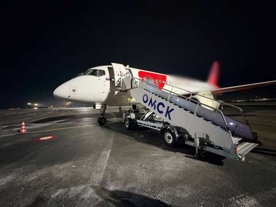    Приземлившийся самолет. Источник: Восточное МСУТ СК России