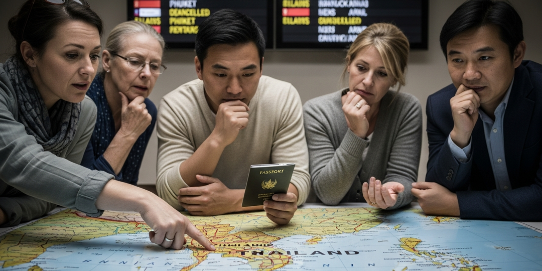 Туристы из Европы и Китая остерегаются ехать на отдых в Таиланд