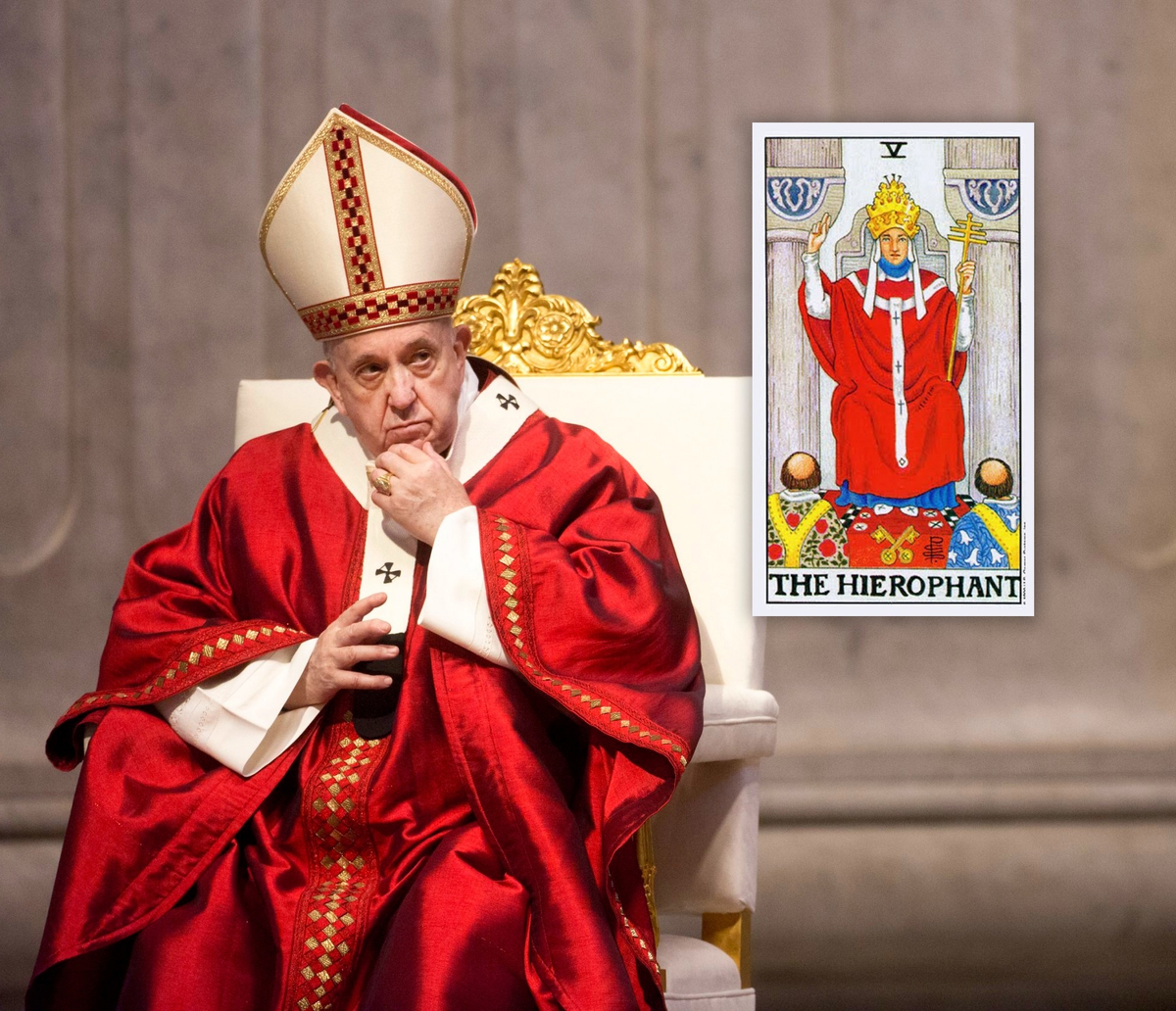 5 Старший аркан Таро - Иерофант