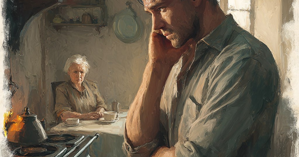 Муж уехал к больной матери на неделю. Вернулся и попросил у жены прощения за 7 лет брака