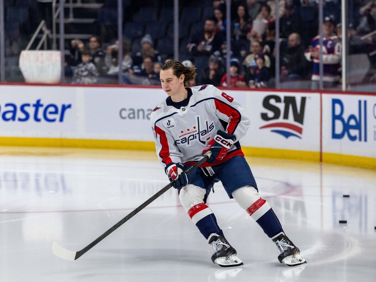    Богдан Тринеев | © Фото : x.com/capitals