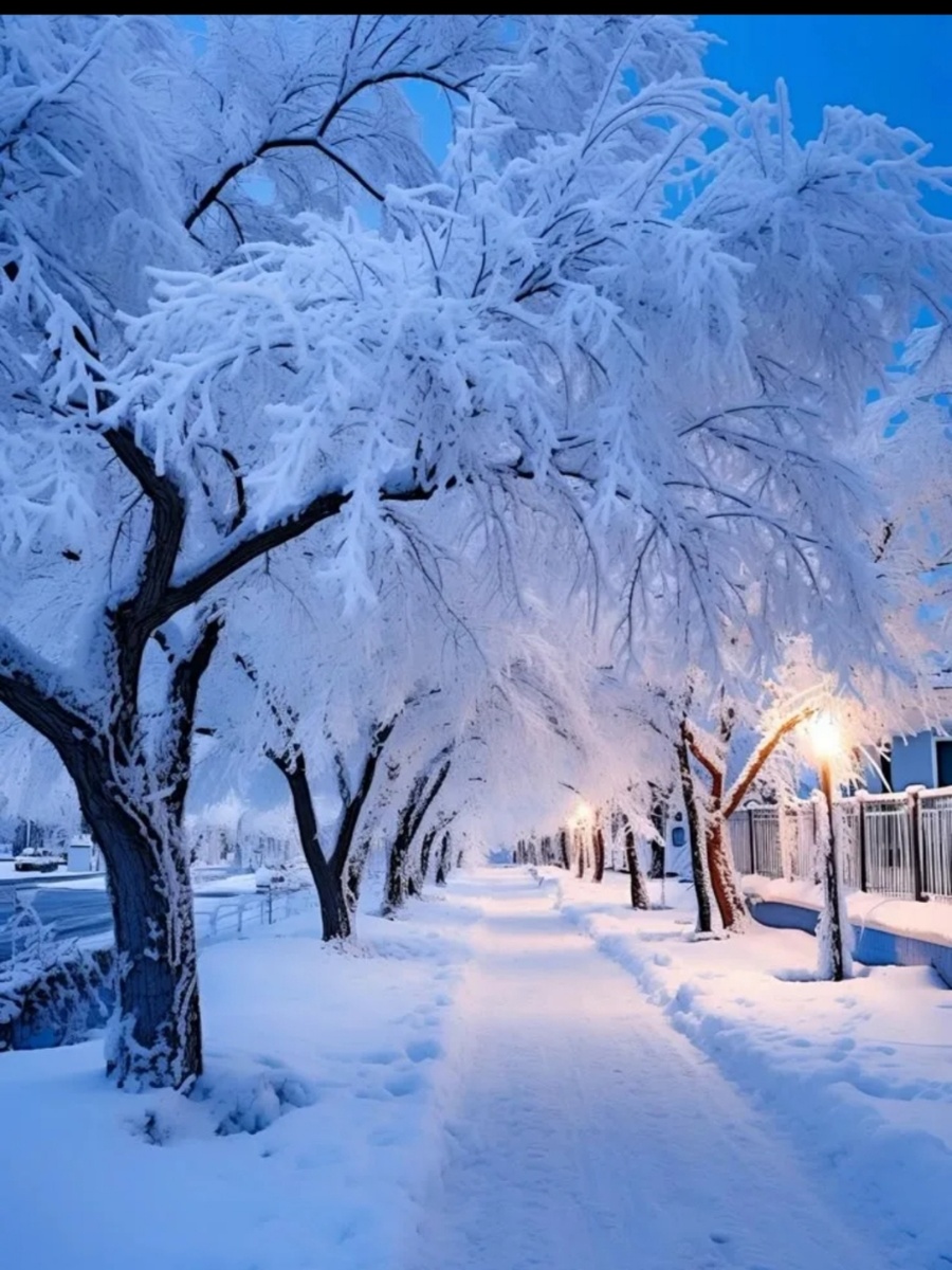 Зима. Настоящая.