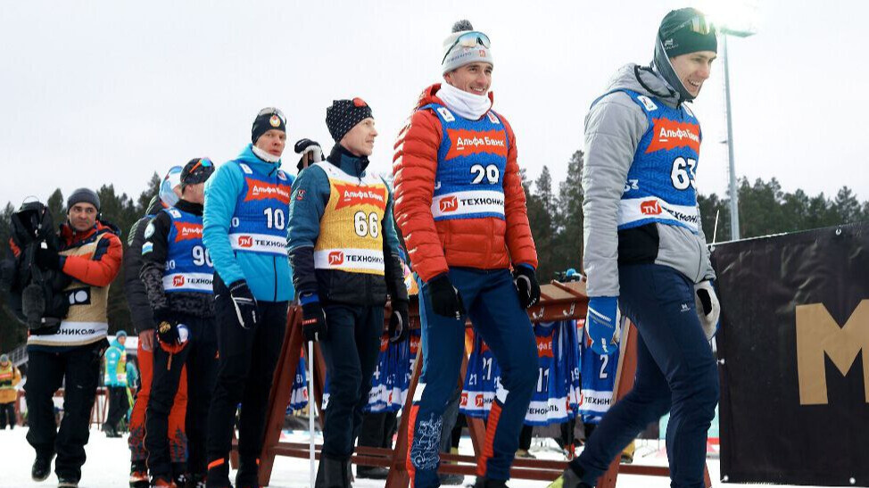 Призёры мужского спринта