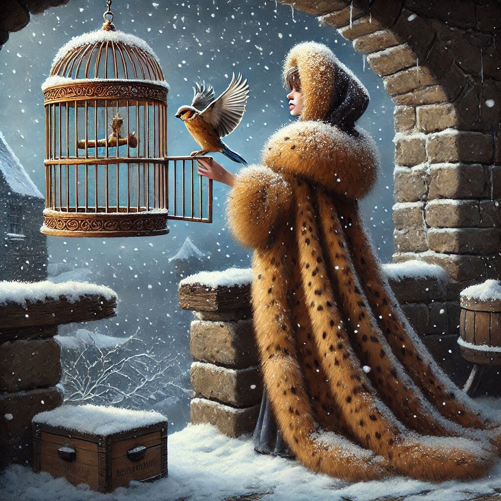 Иллюстрация, соданная по описанию автора с помощью ИИ