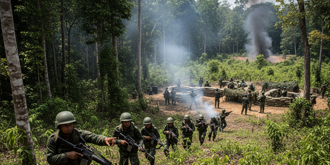 Таиланд отверг перемирие с Камбоджей бои продолжаются