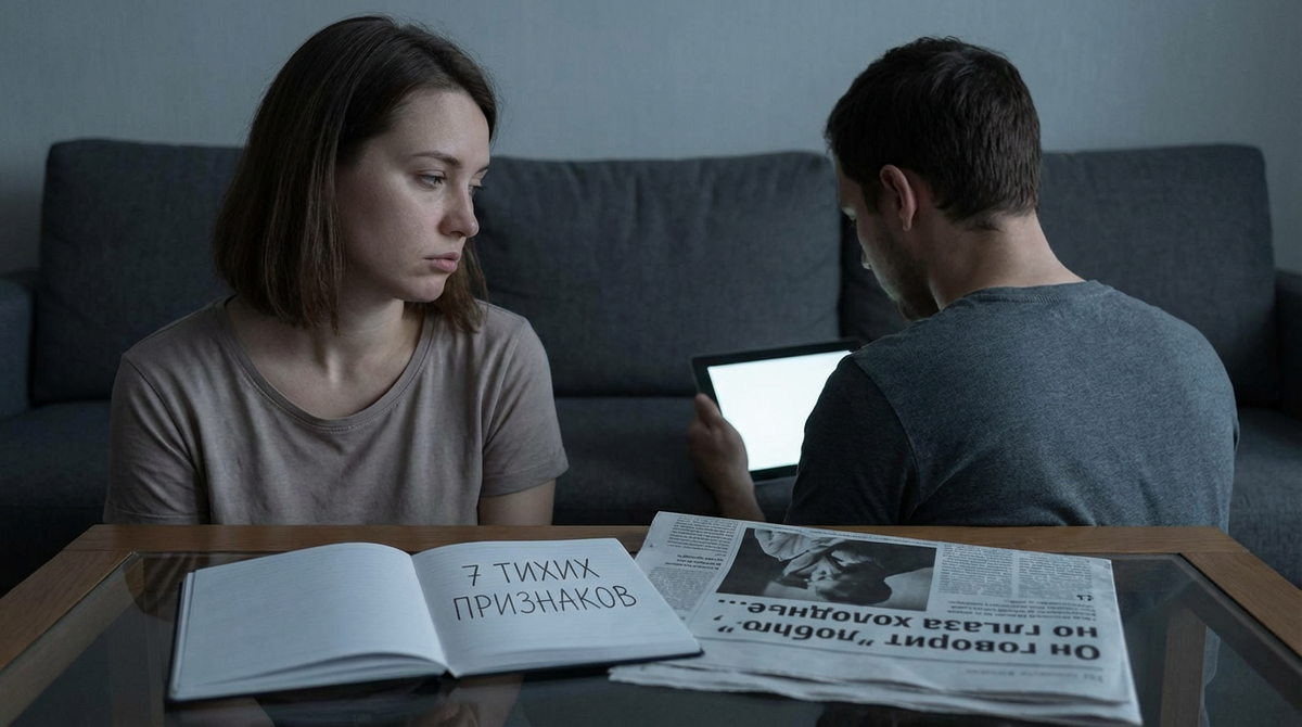 «Он говорит "люблю", но глаза холодные»: 7 тихих признаков, что чувства мужа угасли (а вы боитесь это признать)