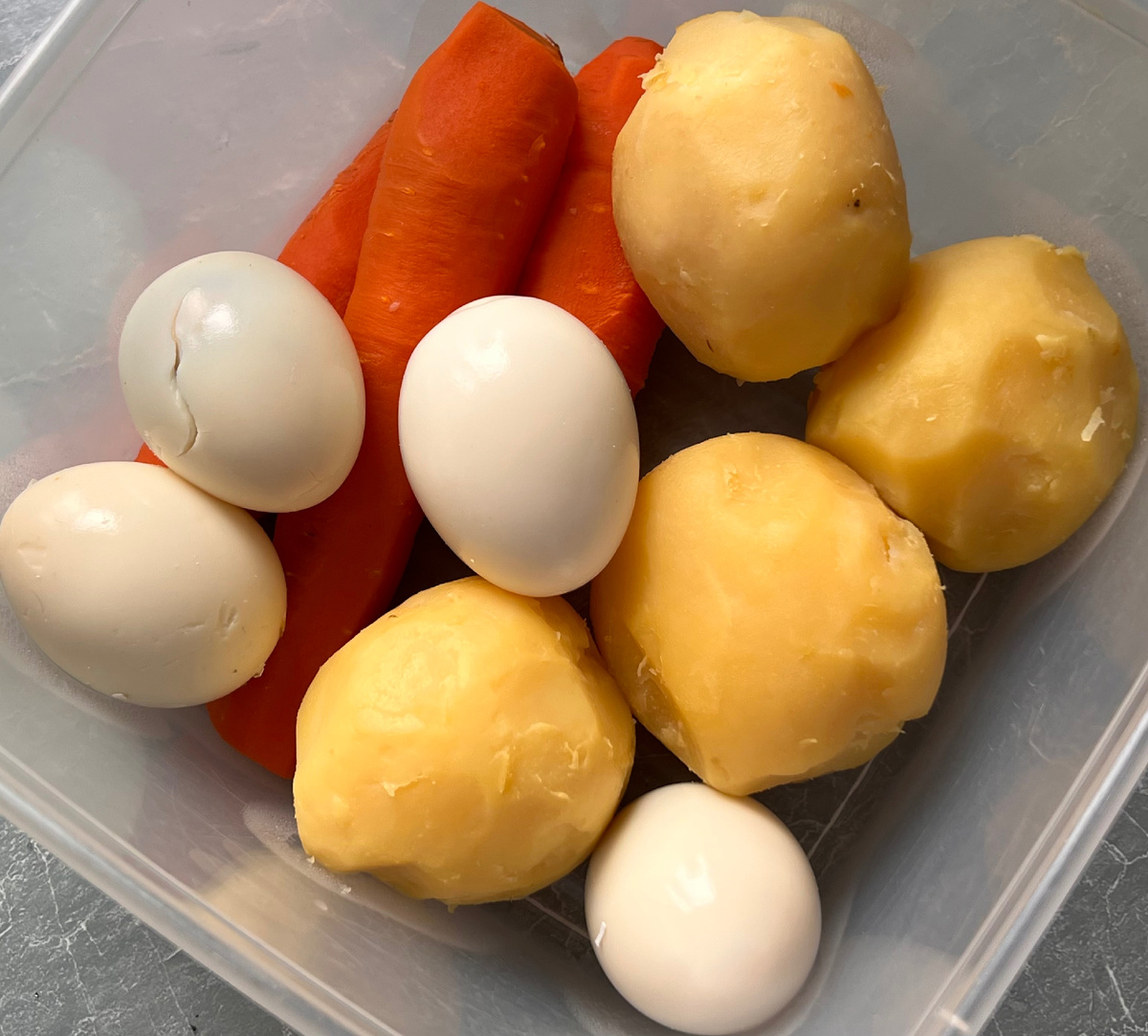 Овощей на моем фото больше, чем необходимо.