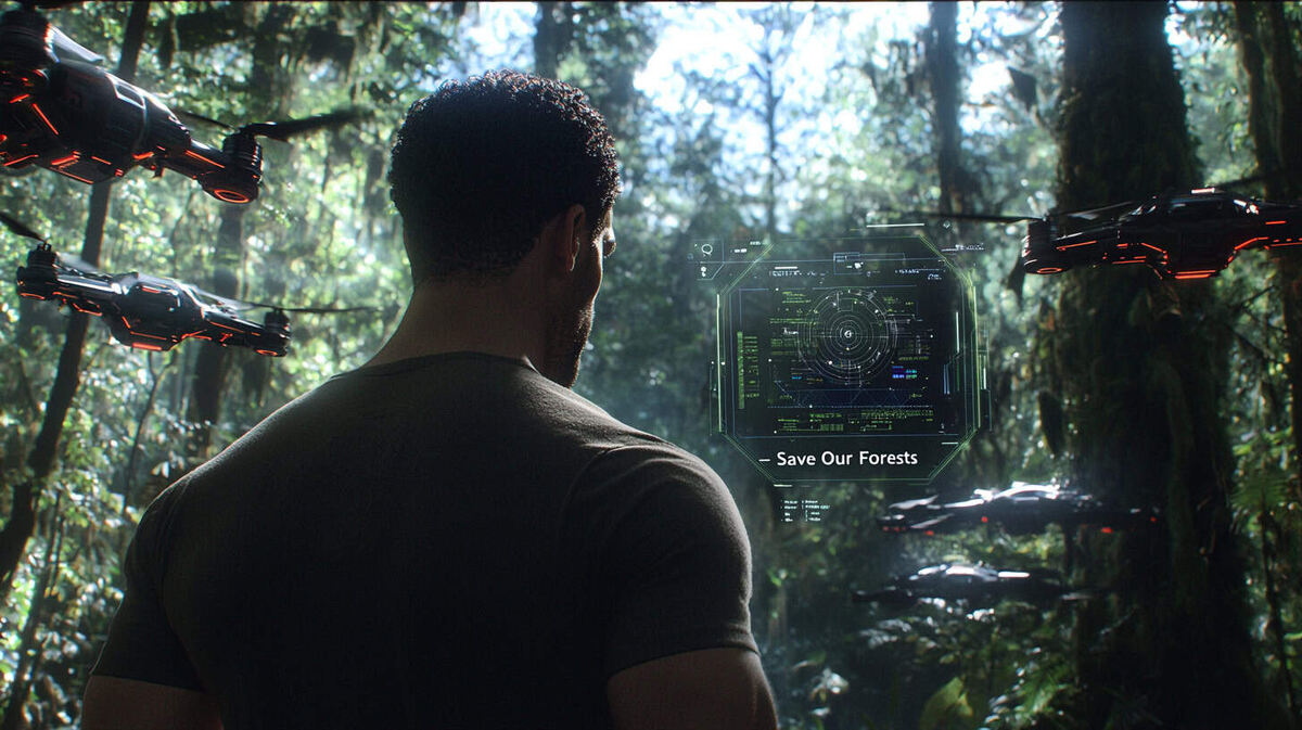    Иллюстрация: автоматизация как инструмент спасения времени и фокуса. Khar_AG