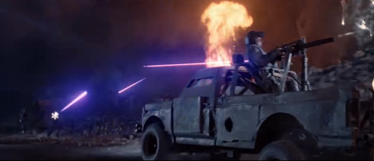 Пушка в кузове это переделанный пулемёт М1919