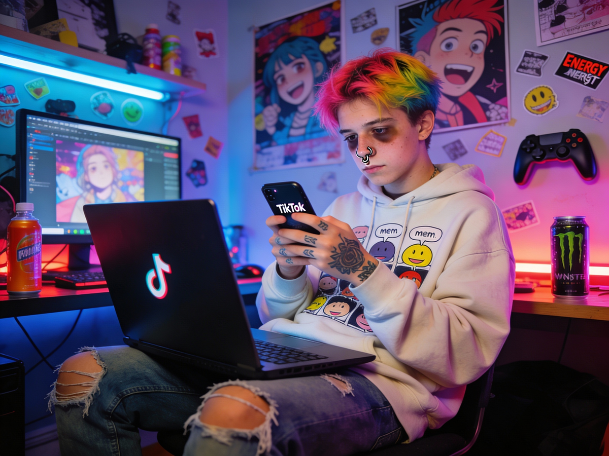 Так нейросеть видит зумера