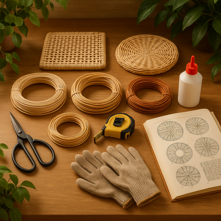    Как выбрать идеальные инструменты для плетения из ротанга: 7 обязательных вещей для новичка Loza