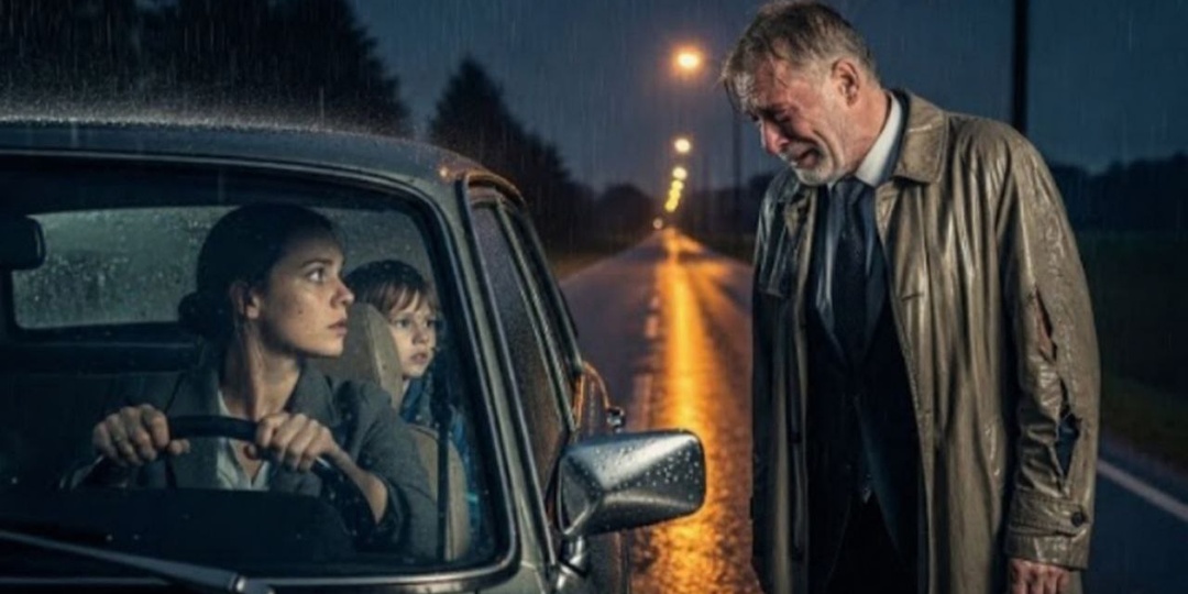 «Садитесь, я вас подброшу», — мать одиночка спасает пожилого мужчину, потерявшегося в грозу, не подозревая, что за этим последует