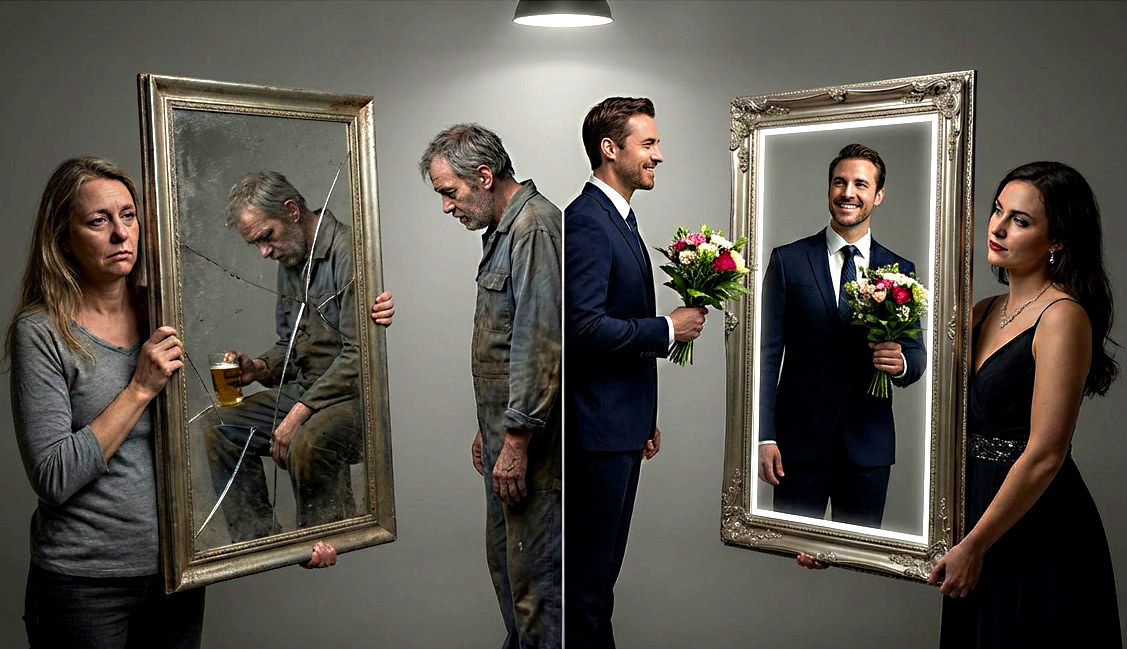 Женщина творит своего мужчину, мыслями о нем.