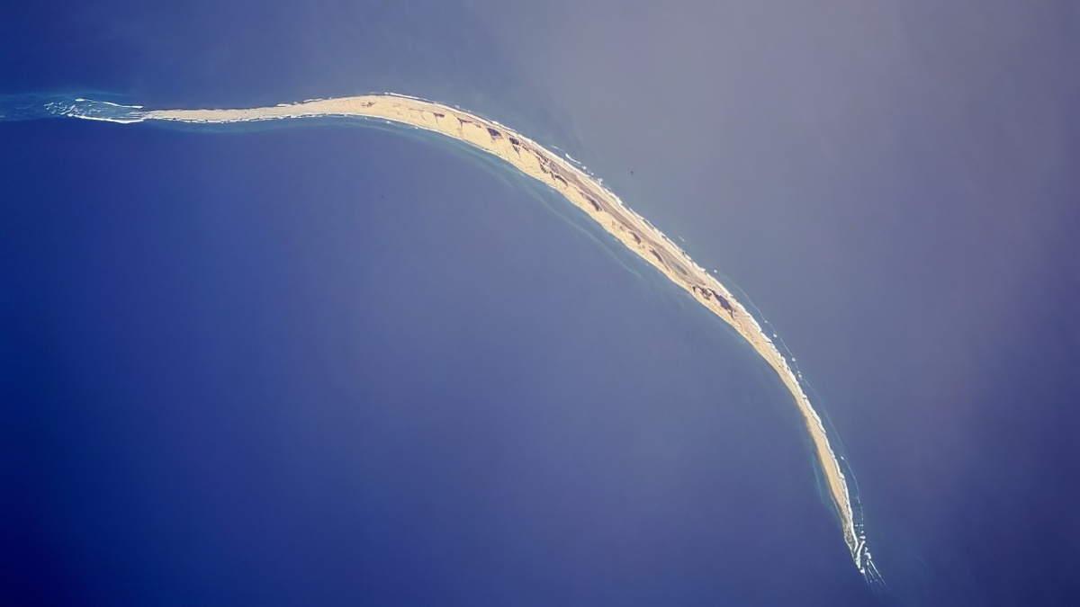 Остров Сейбл в Северной Атлантике