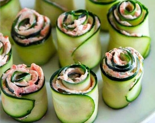 Роллы из огурцов — 8 рецептов простой и вкусной начинки
