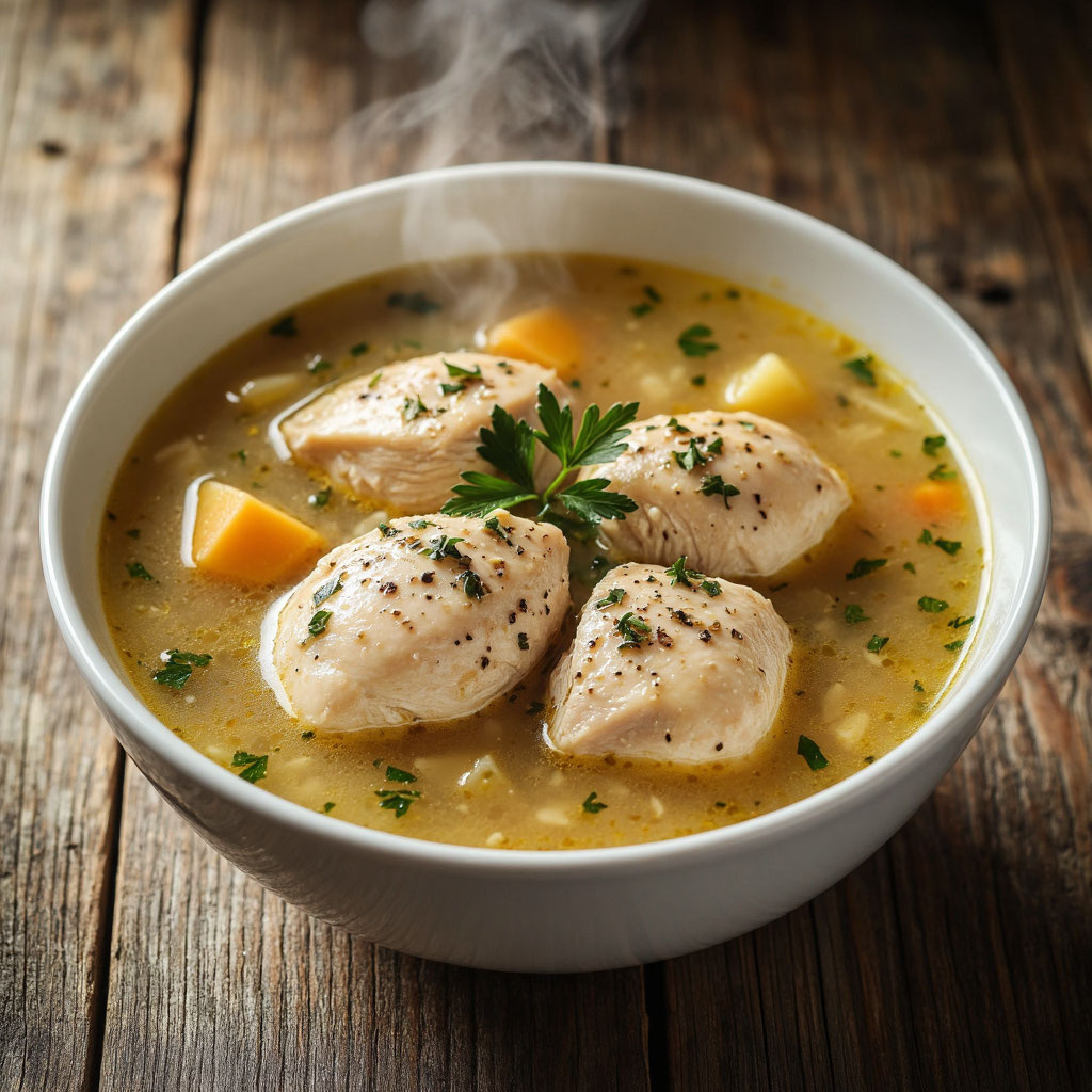 Готовим куриный суп