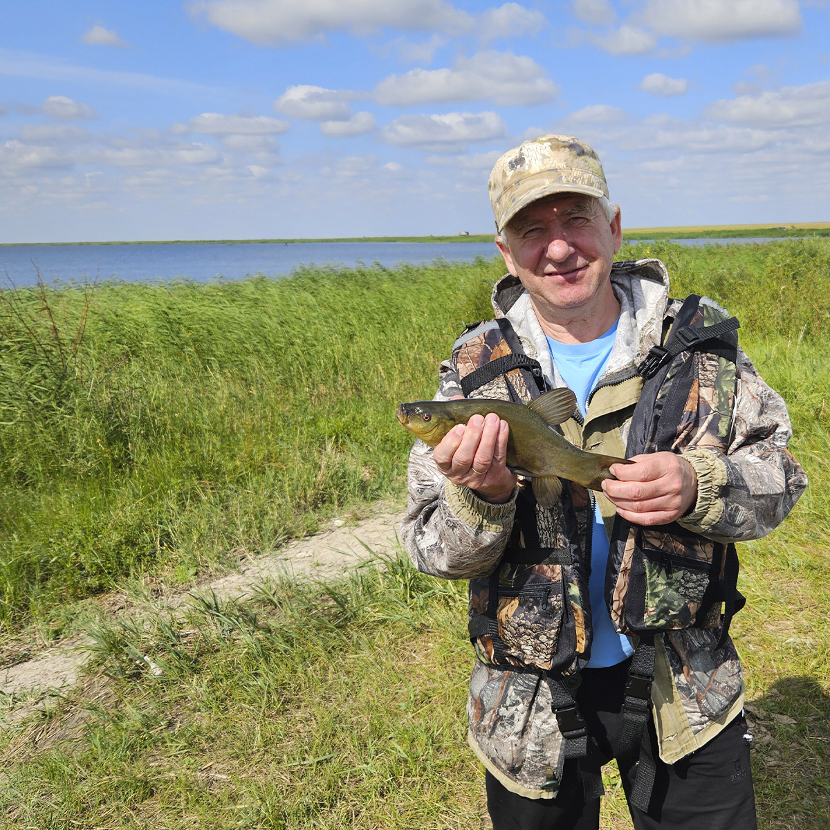 Поимка Линя, всегда радостное событие.