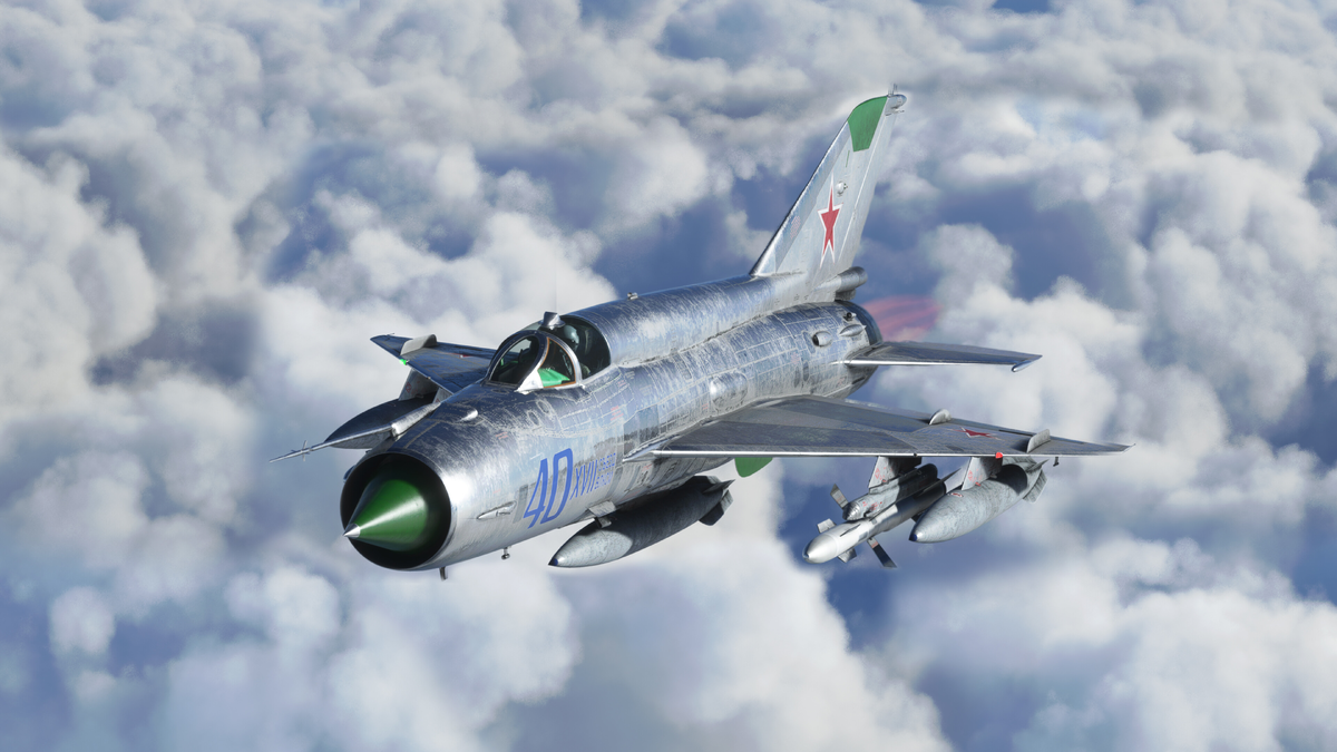 МиГ-21. Фото в свободном доступе из интернета. 