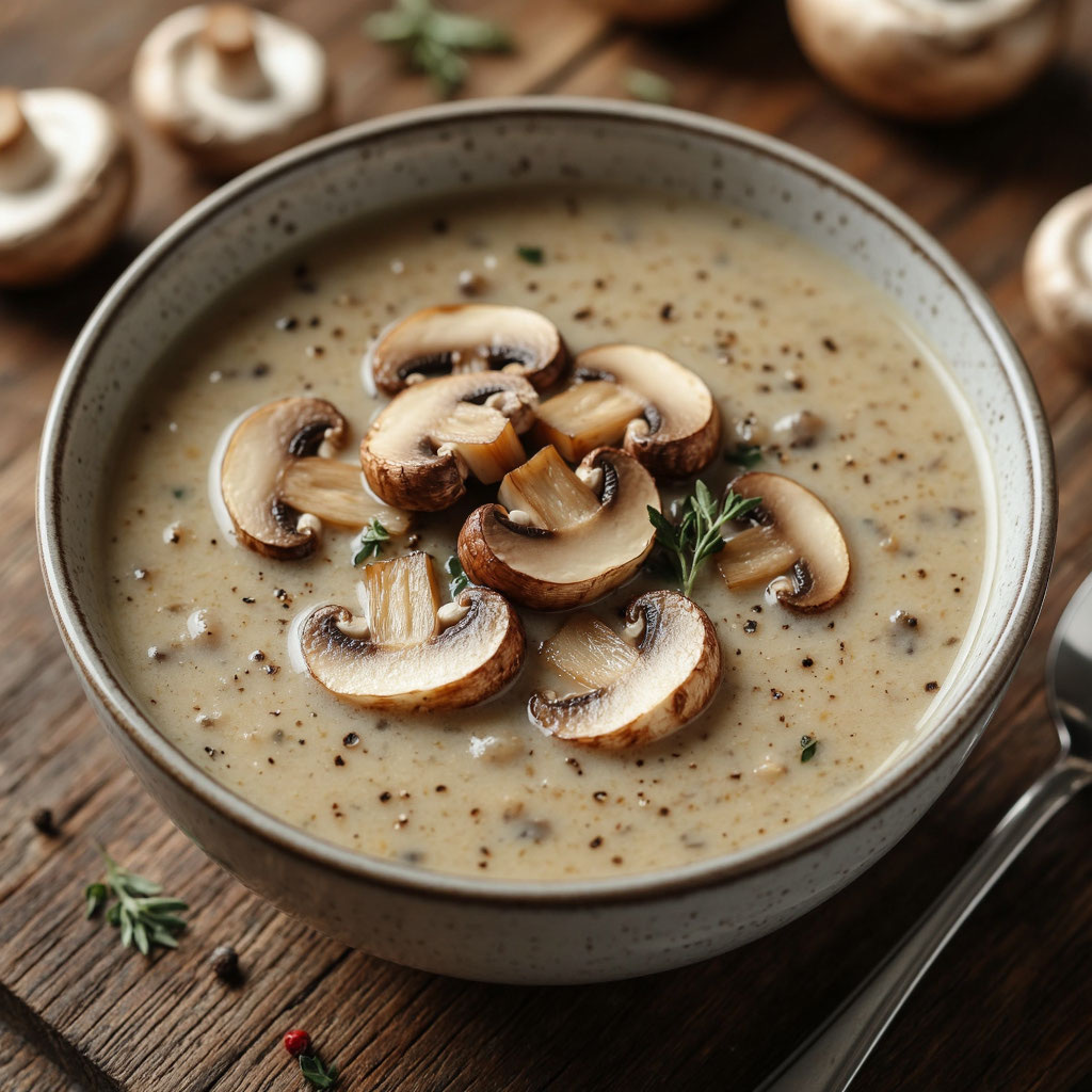 Готовим грибной суп