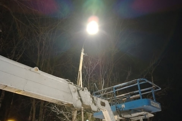 Владимирцы жалуются на тьму главной центральной улицы города