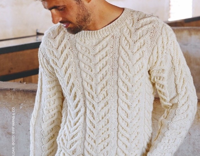 Элегантные вязаные джемперы  для ваших мужчин.