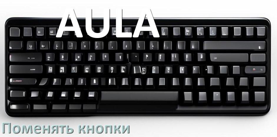 
Как снять кнопку клавиатуры AULA и поменять клавишу