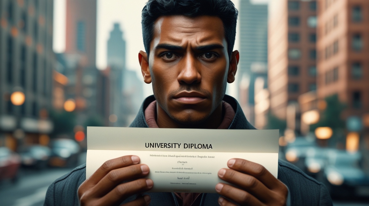 Диплом есть. Гарантий — нет.