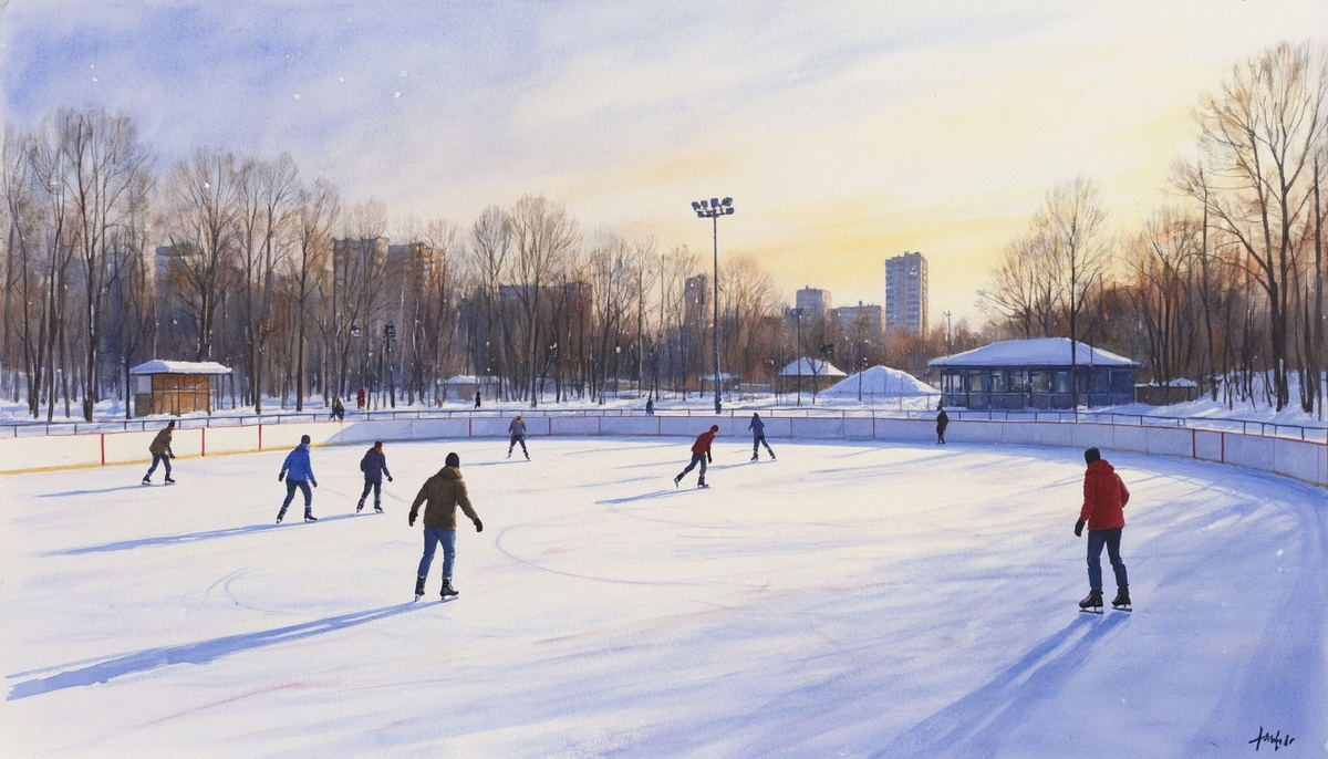 Зимой в Тольятти создадут 48 ледовых площадок на городских катках и в школах. Адреса уже известны!