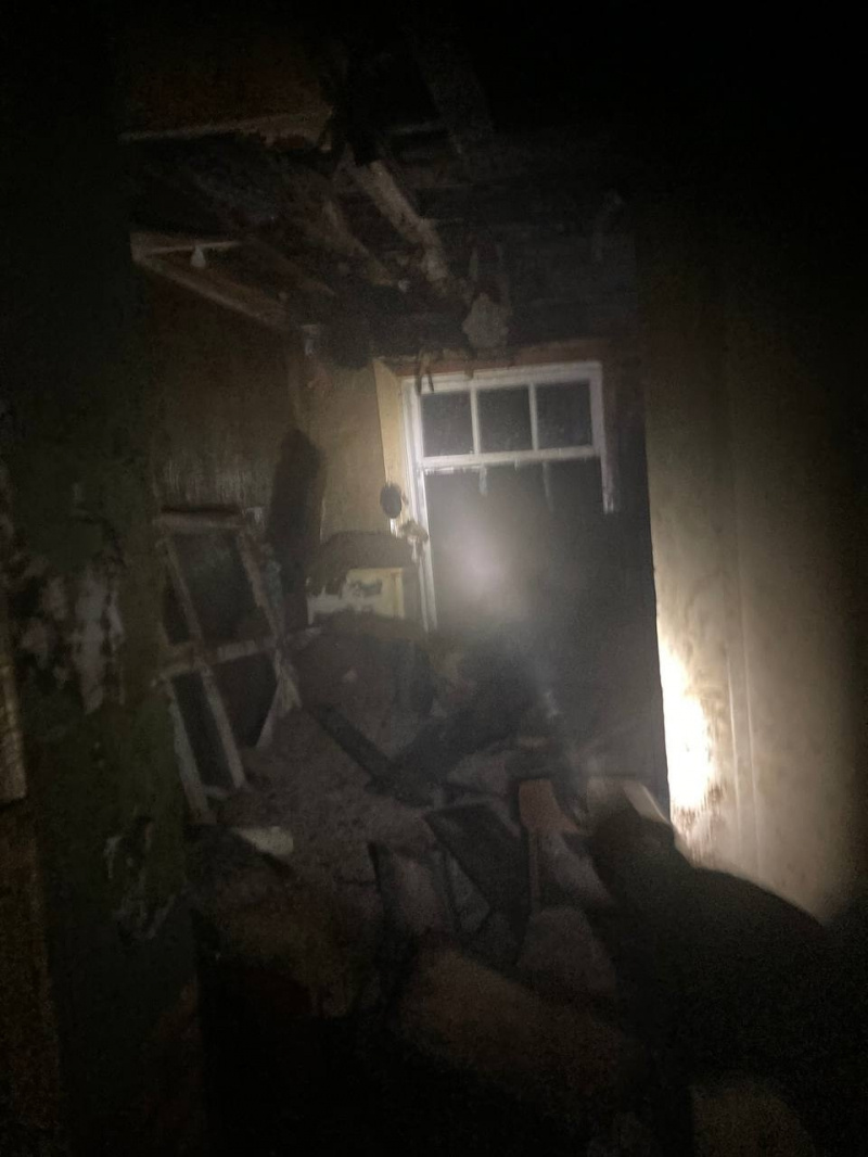    Пожарные спасли человека из горящего дома в КарелииГКУ РК "ОПС по Кемскому муниципальному округу" / ВК