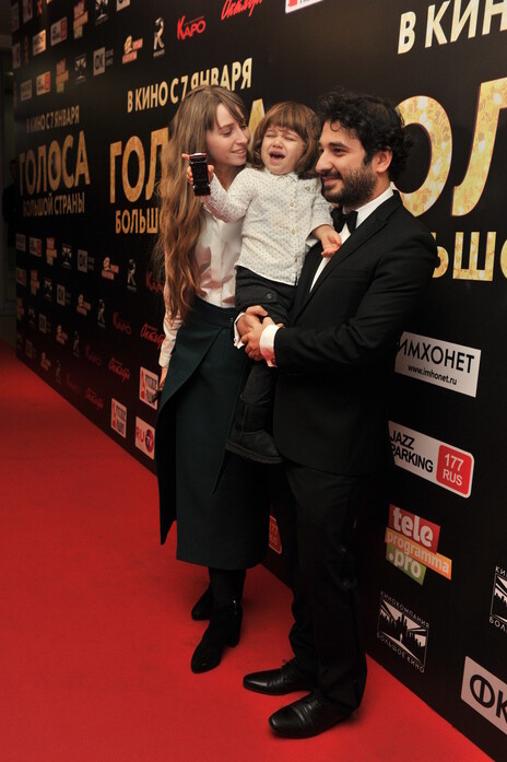    Сарик Андреасян с бывшей женой Аленой и сыном. Фото: Архив КП