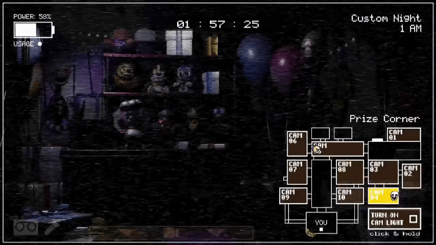 Скример Сломанного Голден Фредди