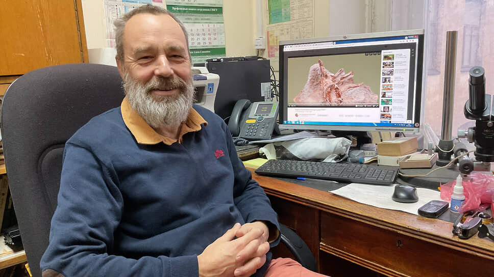 Палеоботаник Сергей Снигиревский.📷Фото: Наталья Лескова