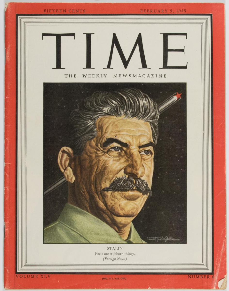 4 января 1943 года американский журнал «Тайм», который традиционно, начиная с 1927 г., выбирает самого выдающегося «Человека года», присудил эту номинацию Иосифу Сталину. Этот «титул» достался Сталину уже во второй раз - первый раз «Человеком года» он был признан американским изданием в 1939 году.