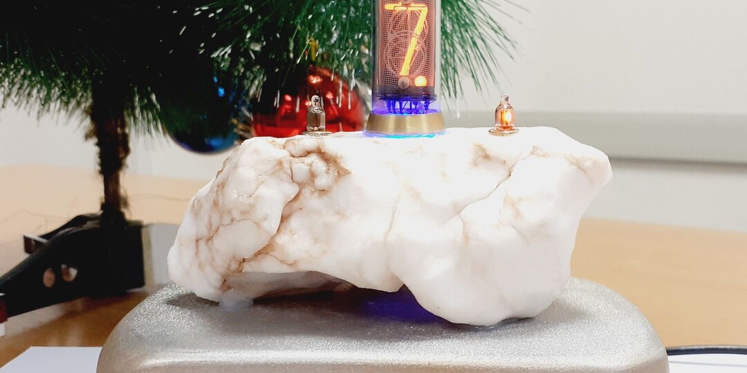 Одноламповые часы Маяк на ИН 8-2