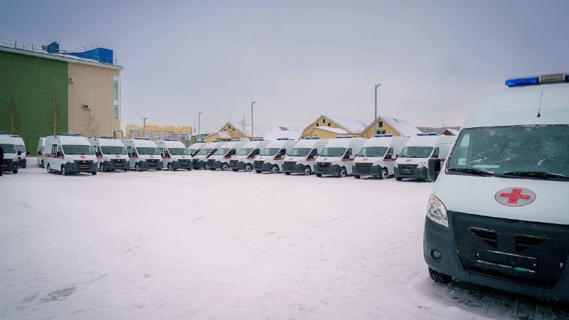    В Югре полностью обновили парк машин скорой помощи
