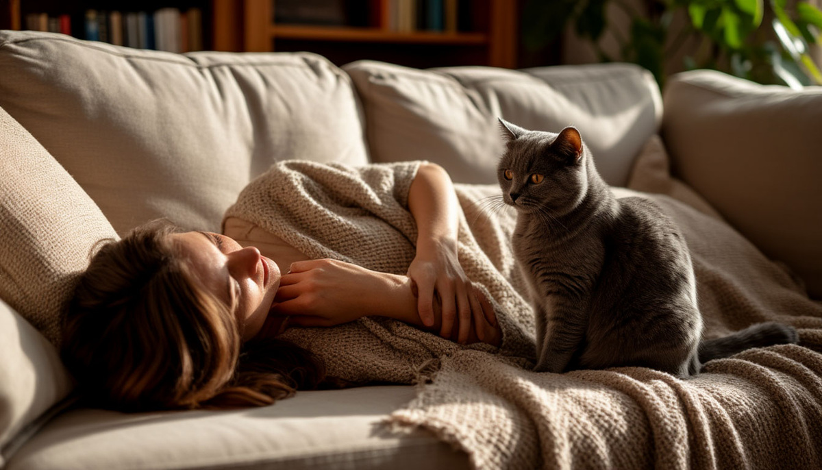 Почему кошки топчут вас лапками