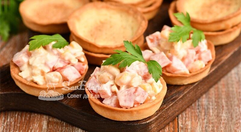 Самые вкусные домашние тарталетки (2 варианта)