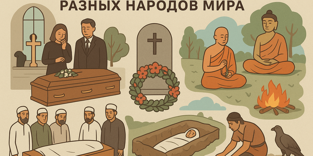 Похоронная культура разных народов мира